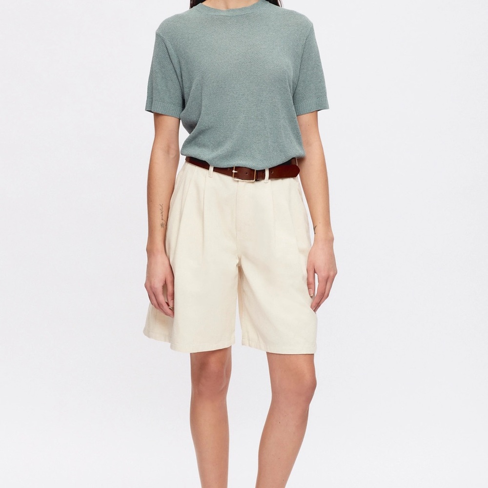 KOTN Cream Women's Bermudas